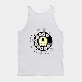 Retro Rotary Dial Tank Top